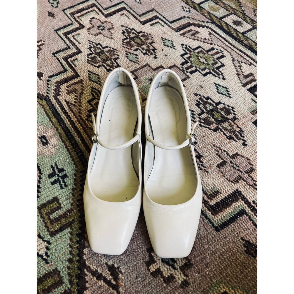 Aeyde Aline Square-Toe Mary Jane Pumps - Picture 3 of 5